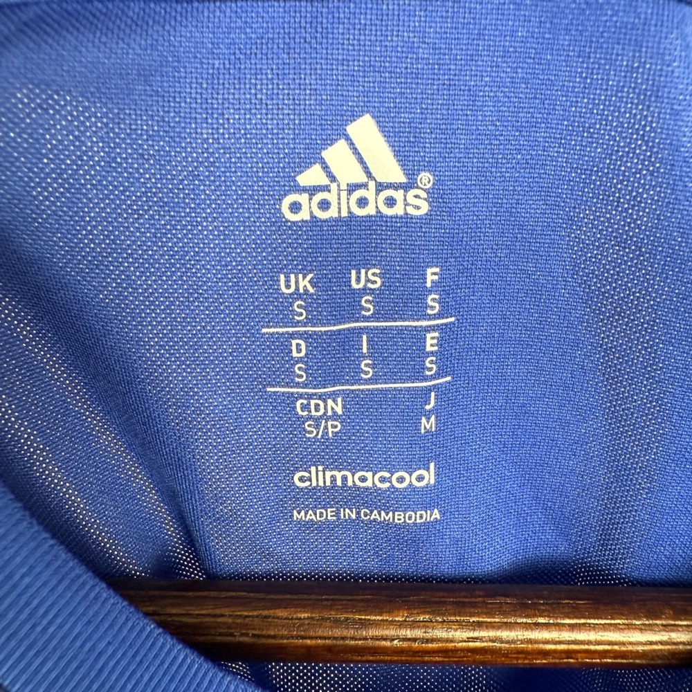 Chelsea FC Adidas T-Shirt Mens Small Soccer Jersey  Adizero Lightweight Training - Picture 3 of 9